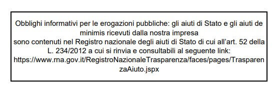 aiuti di stato